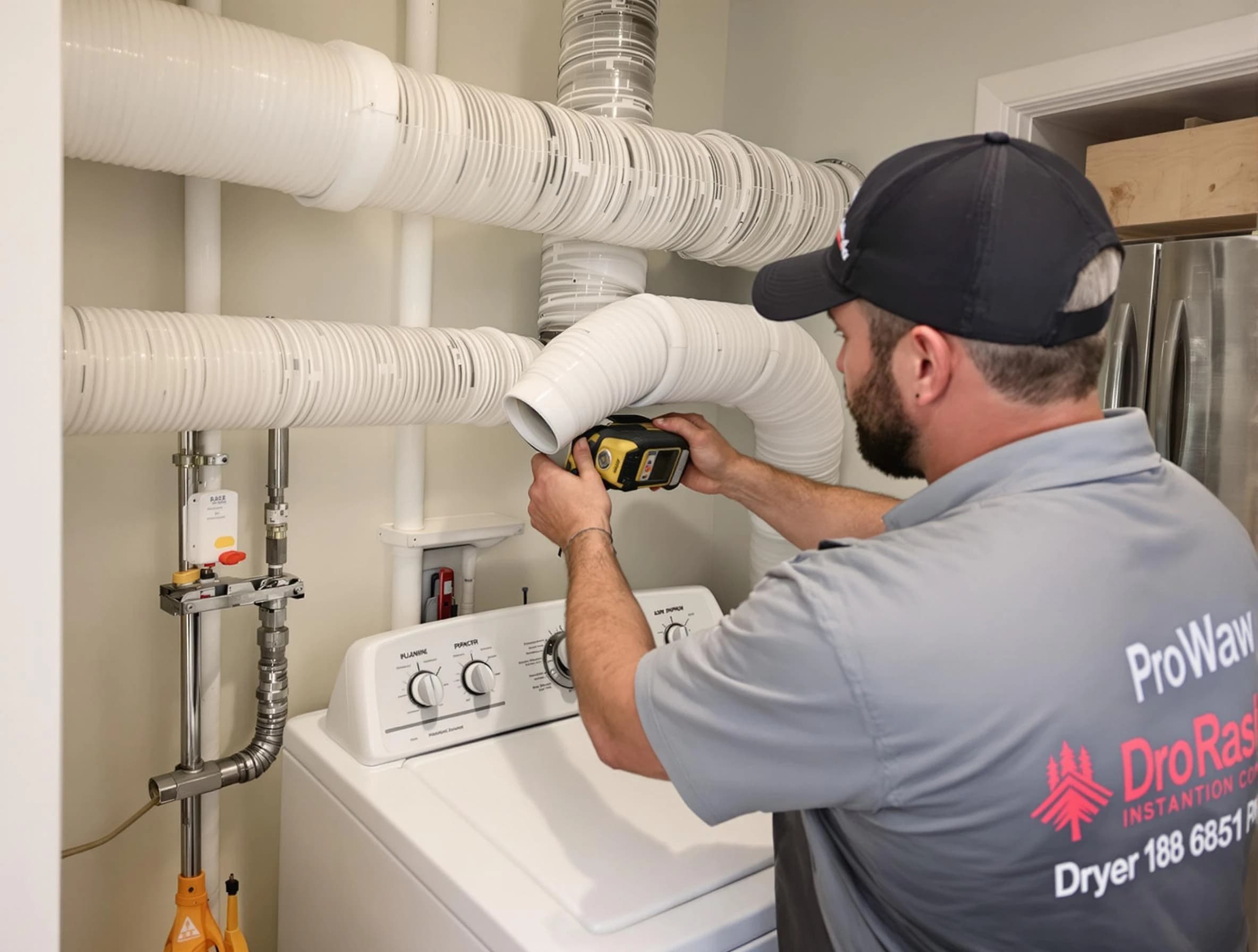 Professional dryer vent hose installation by Meadow Lake Dryer Vent Cleaning in Meadow Lake