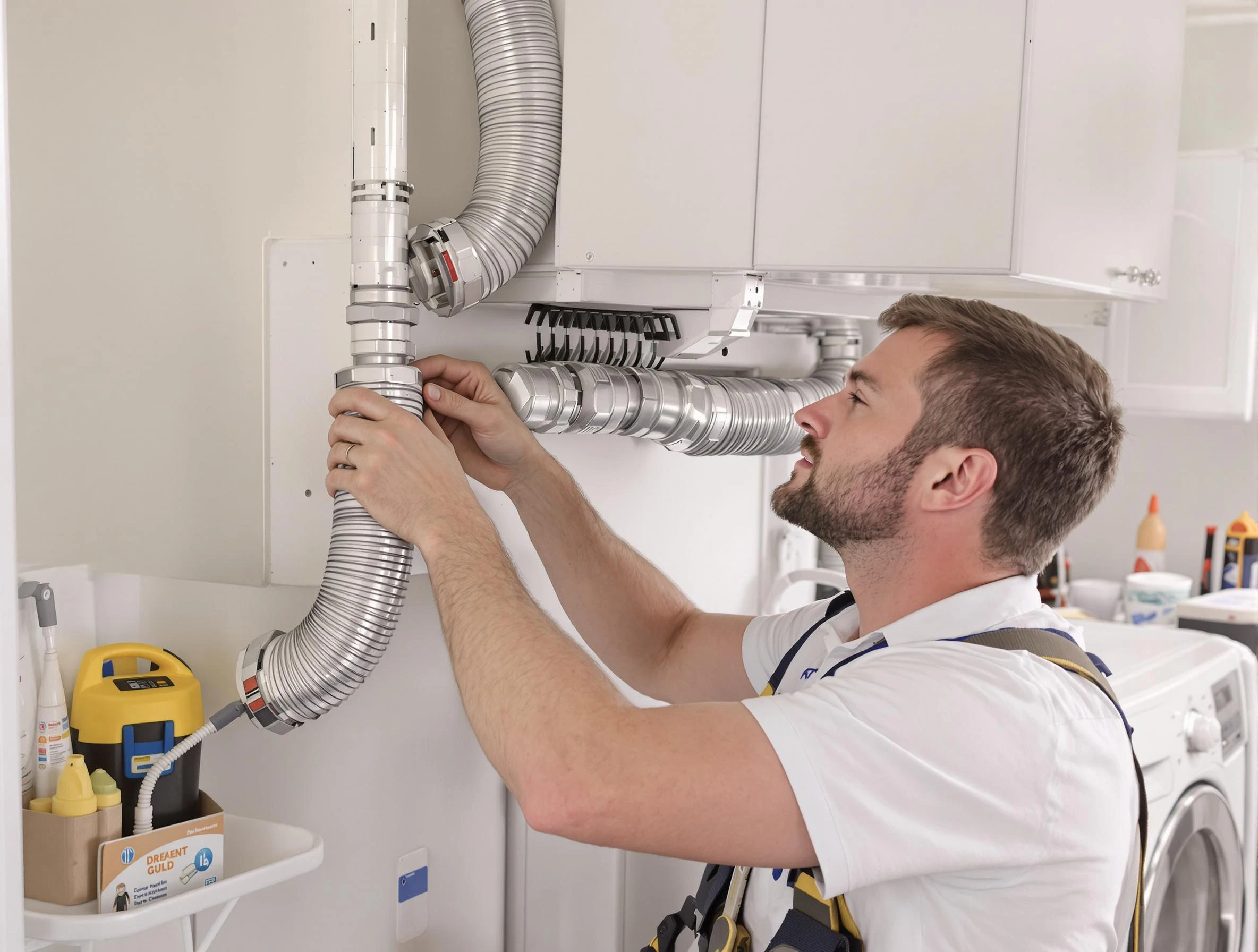 Professional dryer vent repair and installation by Meadow Lake Dryer Vent Cleaning in Meadow Lake